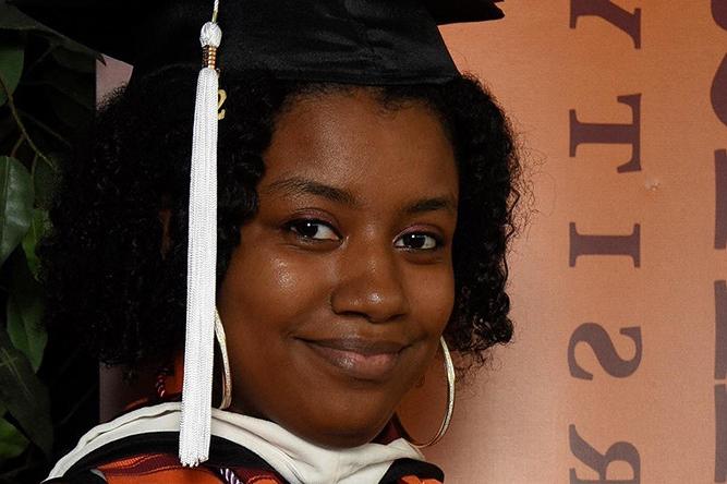 Image of Brianna Phipps '22 Susquehanna University graduate.